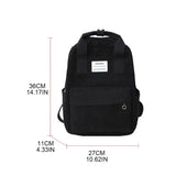 Women Corduroy Backpack Casual Rucksack for Teenage Girls