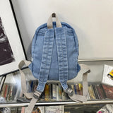 Denim Women's Backpack - Vintage College Mochilas
