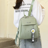 Women Backpack Daisy Female Travel Back Pack Waterproof University School