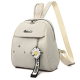 Women Backpack Daisy Female Travel Back Pack Waterproof University School