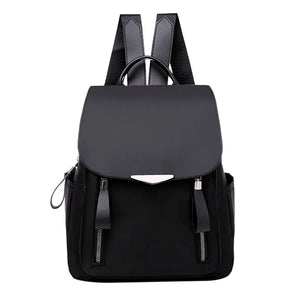 Women Backpack Oxford Zipper Travel Shoulder School Bags Mochila