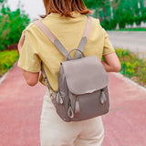 Women Backpack Oxford Zipper Travel Shoulder School Bags Mochila
