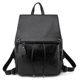 Women Backpack Preppy Style School Backpack PU Leather Women Shoulder Bag