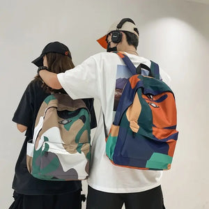 Print Mochila Girls Boys Travel Rucksack Waterproof College Laptop Bag