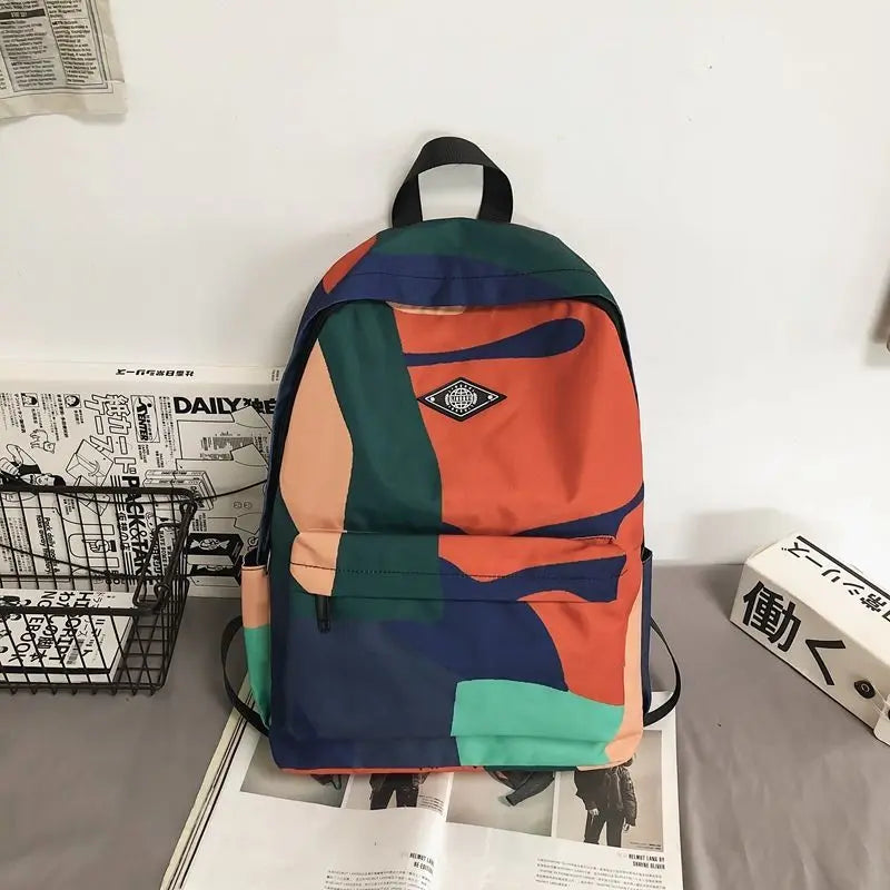 Print Mochila Girls Boys Travel Rucksack Waterproof College Laptop Bag