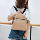 Women Backpack Female Shoulder Bag Casual Ladies Small Travel Bag