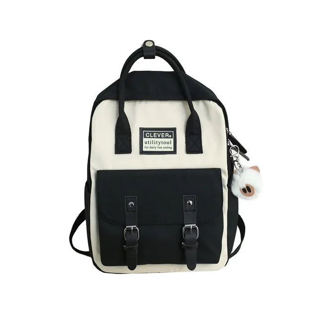 Women Backpack Female Bag School For Teenage Girl Waterproof Rucksack