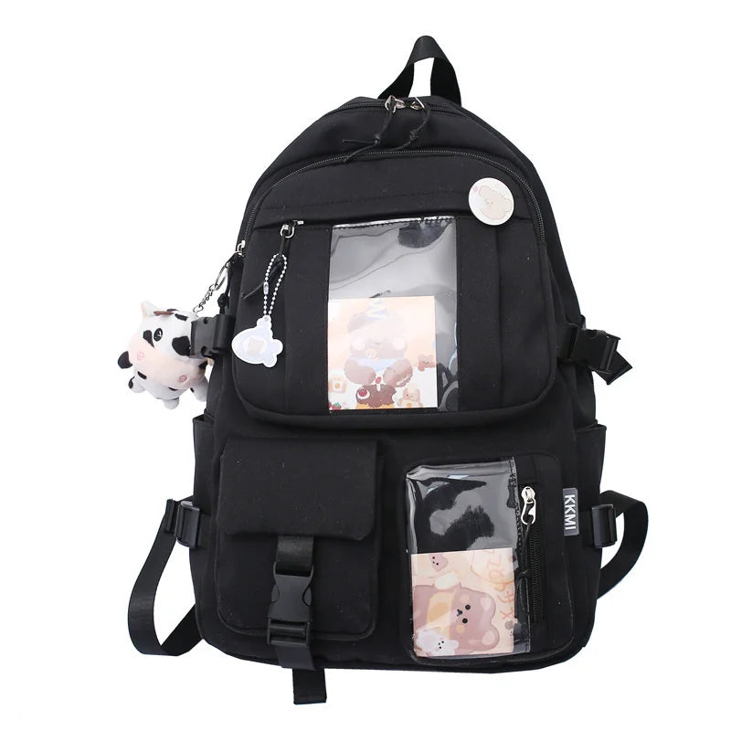 Women Waterproof Backpack for Girls College Schoolbag