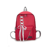 Canvas Backpack For School Girls Laptop Bag Casual Bookbag
