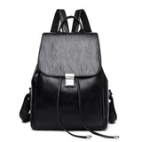 Women Backpack Girl Female Shoulder Bag For Ladies Soft Leather Bag School Bag