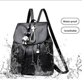 Women Backpack Girls School Bags Large Capacity Book Bag Multi-pocket