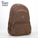 Women Nylon Backpack Preppy Style Schoolbag Large Capacity Bag