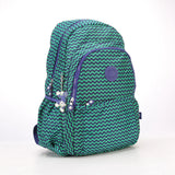 Nylon Backpack for Women Girls - Large Capacity Schoolbag