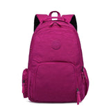 Nylon Girls Preppy Backpack Large Capacity Schoolbag