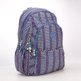 Nylon Backpack for Women Girls - Large Capacity Schoolbag