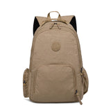 Nylon Girls Preppy Backpack Large Capacity Schoolbag