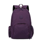 Nylon Girls Preppy Backpack Large Capacity Schoolbag