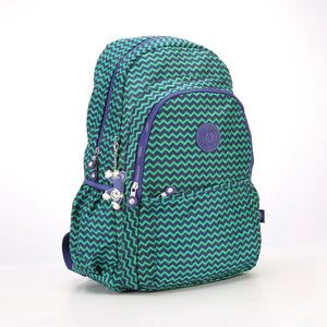Women Nylon Backpack Preppy Style Schoolbag Large Capacity Bag