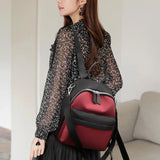 Green Multifunction Backpack for Women
