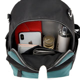 Green Multifunction Backpack for Women