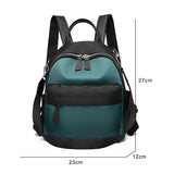 Green Multifunction Backpack for Women