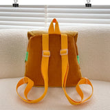 Hamburger Shape Women Backpack Drawstring Multi-Function Bag