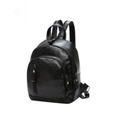 Women Backpack High Leather Anti-thief Multifunction School Bag Bolsos