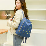Women Backpack Lady Oxford Waterproof Travel Bagpack Comfortable Bag
