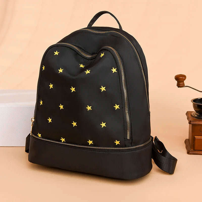 Women Backpack Lady Oxford Waterproof Travel Bagpack Comfortable Bag