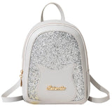 Women Backpack Lady Shoulders Small Backpack Letter Purse Mobile Phone Bag