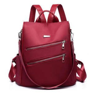 Women Backpack Light Female Multifunction Travel Anti-theft Backbag