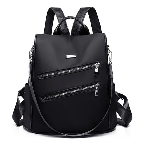 Women Backpack Light Multifunction Travel Anti-theft Red