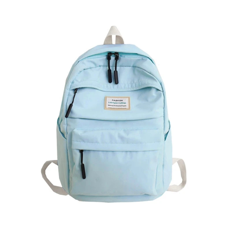 Women Backpack Lightweight Canvas School Shoulder Bag Travel Bookbag