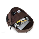 Vintage PU Leather Backpack Large Capacity School Bags For Girls