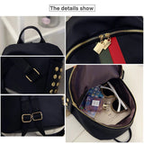 Women Backpack Mochila Femenina Lady's High Soft Nylon Girl Bag Travel Shoulder