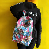 Nylon Travel Backpacks Student School Bag Laptop Male Female Book Bags