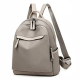 Waterproof Oxford Backpack for Women with Earphone Jack