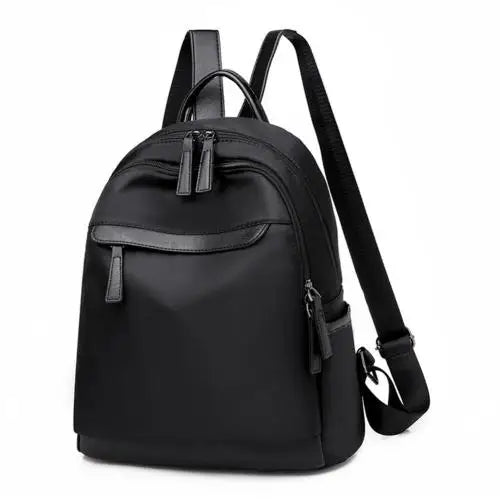Waterproof Oxford Backpack for Women with Earphone Jack