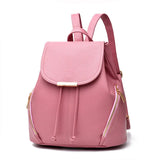 Women Backpack PU Leather School Bags Large Capacity School Bag for Girls