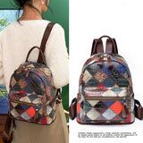 Women Backpack PU Leather Tassel Bags High Female Shoulder Bag Large Capacity