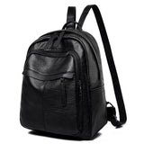 Women Backpack PU leather Shoulder Bag Female Bagpack Large School Backpack