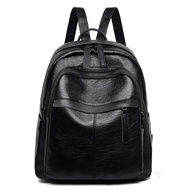 Women Backpack PU leather Shoulder Bag Female Bagpack Large School Backpack