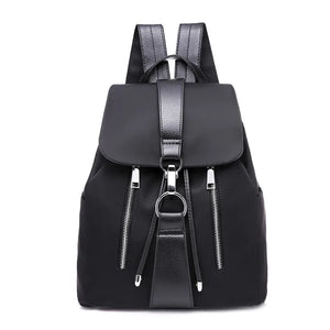 Preppy Style Women Backpack for Teenage Girls Waterproof Rucksack
