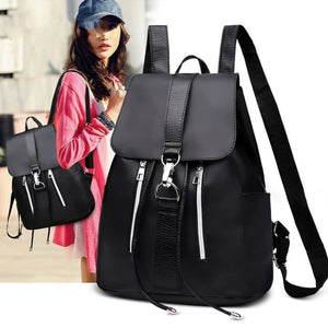 Preppy Style Women Backpack for Teenage Girls Waterproof Rucksack