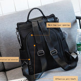 Women Backpack Purse Anti-theft Waterproof Zipper Lightweight Rucksack