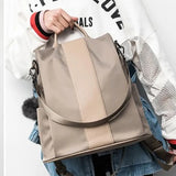Women Backpack Purse Anti-theft Waterproof Zipper Lightweight Rucksack
