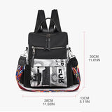 Women Anti-theft Backpack Purse Oxford Travel Bag