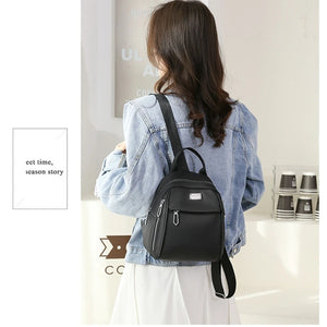 Women Backpack Purse Nylon Rucksack Lightweight Casual Travel Ladies Shoulder Ba
