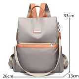 Women Backpack Purses Travel Bagpack Large Capacity Anti-theft Shoulder Messenge