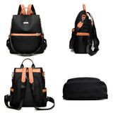 Women Backpack Purses Travel Bagpack Large Capacity Anti-theft Shoulder Messenge